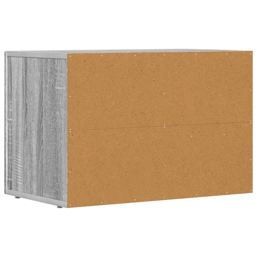 TV-kast Grijs Sonoma 60 x 35 x 40 cm Bewerkt hout is nu te koop bij PeponiXL, paradijselijk wonen!