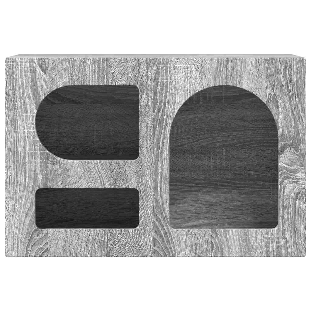 TV-kast Grijs Sonoma 60 x 35 x 40 cm Bewerkt hout is nu te koop bij PeponiXL, paradijselijk wonen!