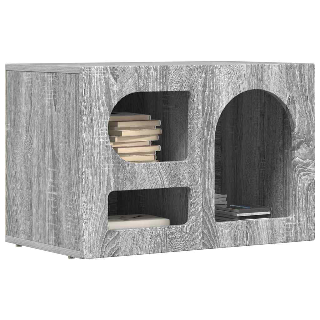TV-kast Grijs Sonoma 60 x 35 x 40 cm Bewerkt hout is nu te koop bij PeponiXL, paradijselijk wonen!