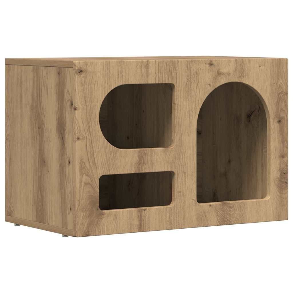 TV-kast Artisan Eiken 60 x 35 x 40 cm Bewerkt hout is nu te koop bij PeponiXL, paradijselijk wonen!