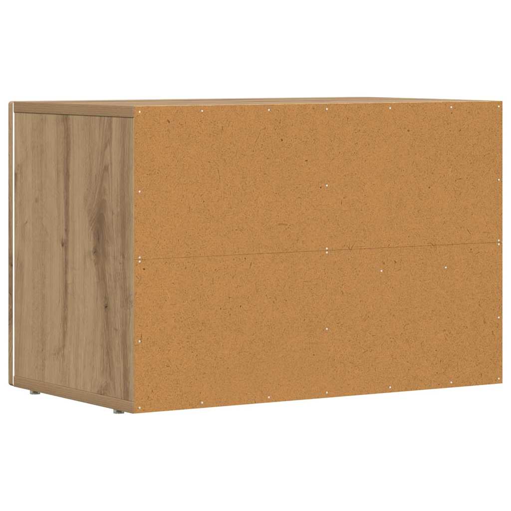 TV-kast Artisan Eiken 60 x 35 x 40 cm Bewerkt hout is nu te koop bij PeponiXL, paradijselijk wonen!