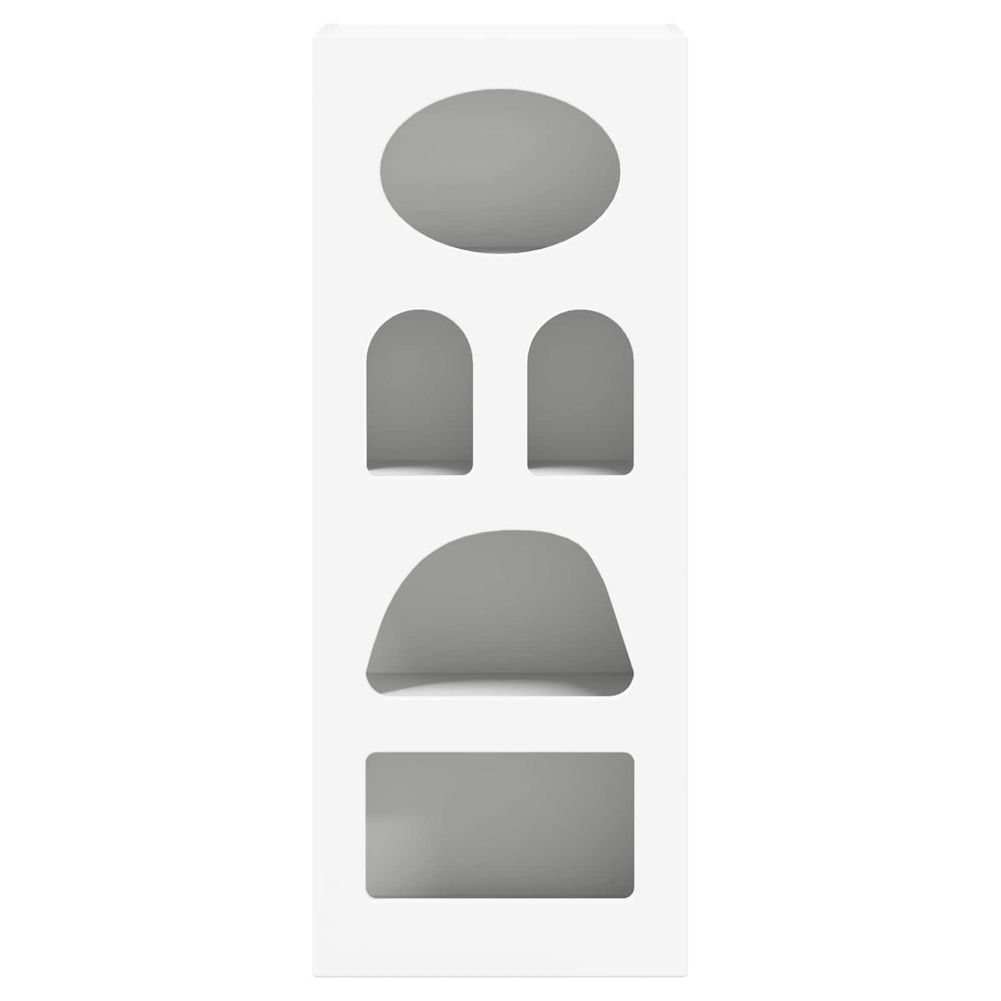 Dressoir Wit 40 x 35 x 100,5 cm Bewerkt hout is nu te koop bij PeponiXL, paradijselijk wonen!