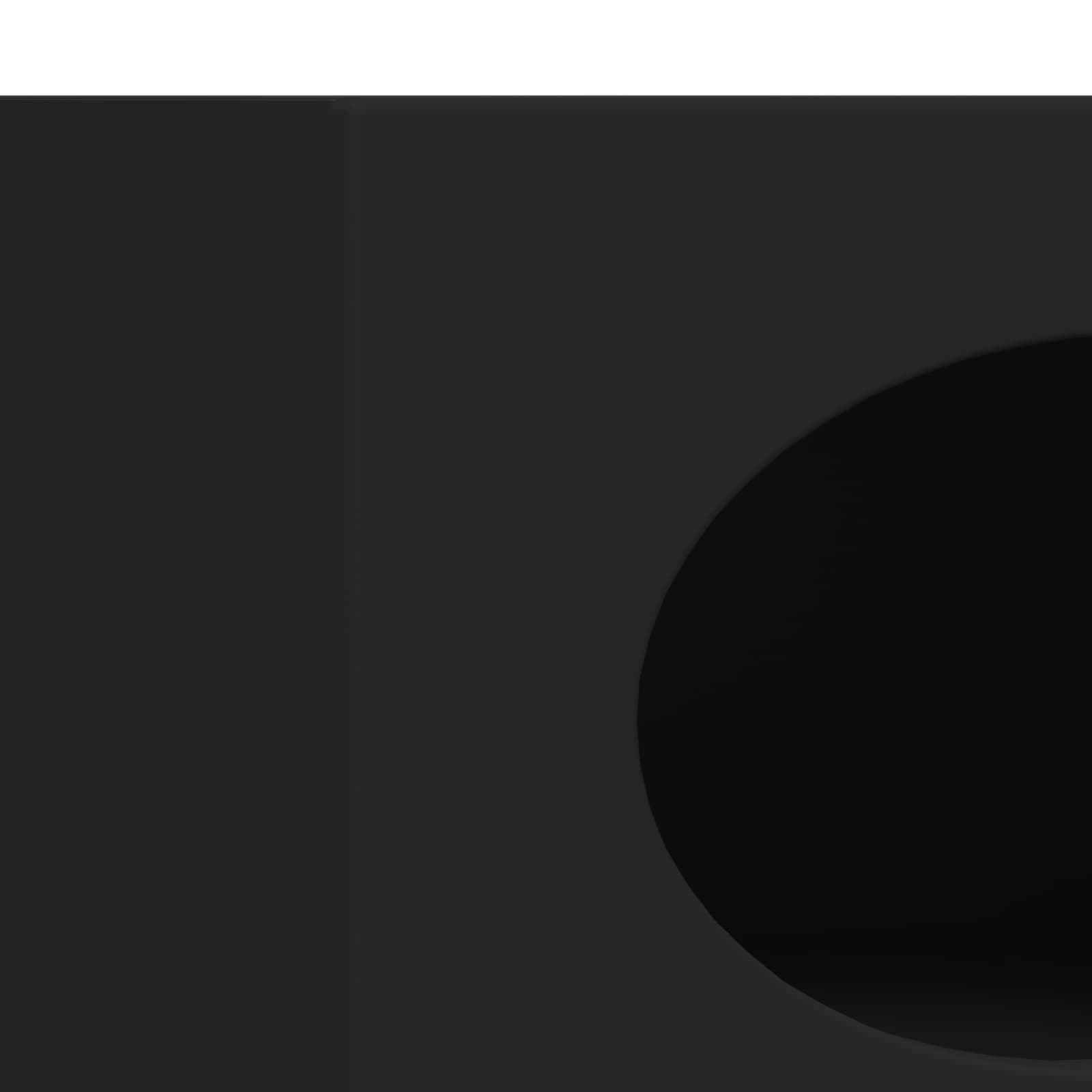 Dressoir Zwart 40 x 35 x 100,5 cm Bewerkt hout is nu te koop bij PeponiXL, paradijselijk wonen!