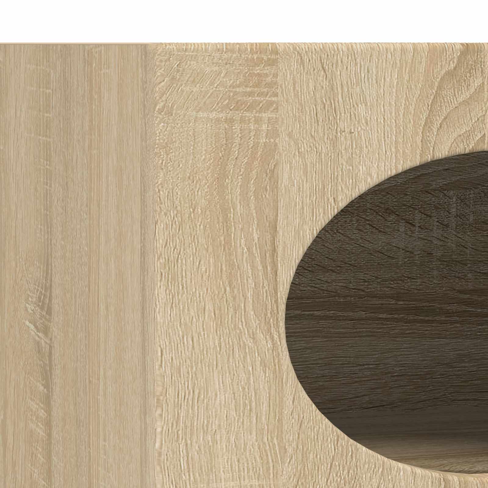 Dressoir Sonoma Eiken 40 x 35 x 100,5 cm Bewerkt hout is nu te koop bij PeponiXL, paradijselijk wonen!