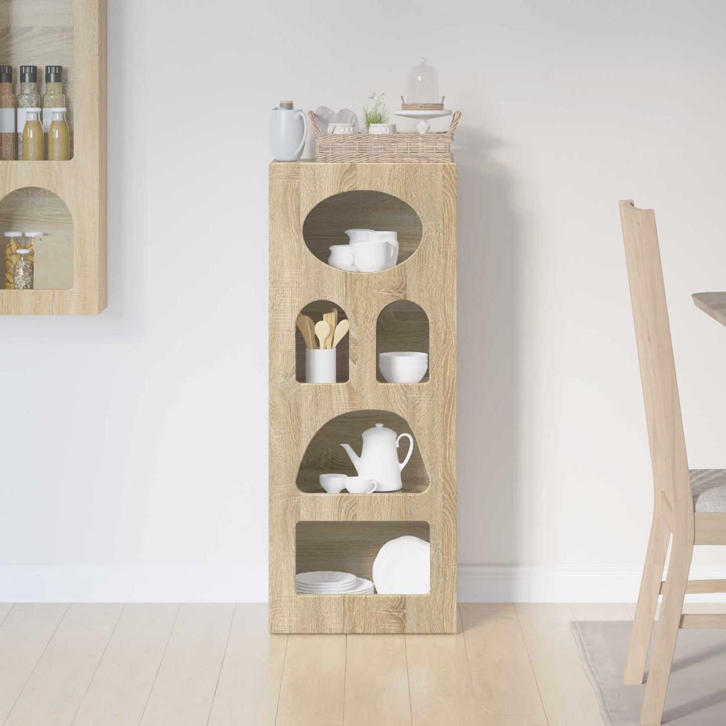 Dressoir Sonoma Eiken 40 x 35 x 100,5 cm Bewerkt hout is nu te koop bij PeponiXL, paradijselijk wonen!