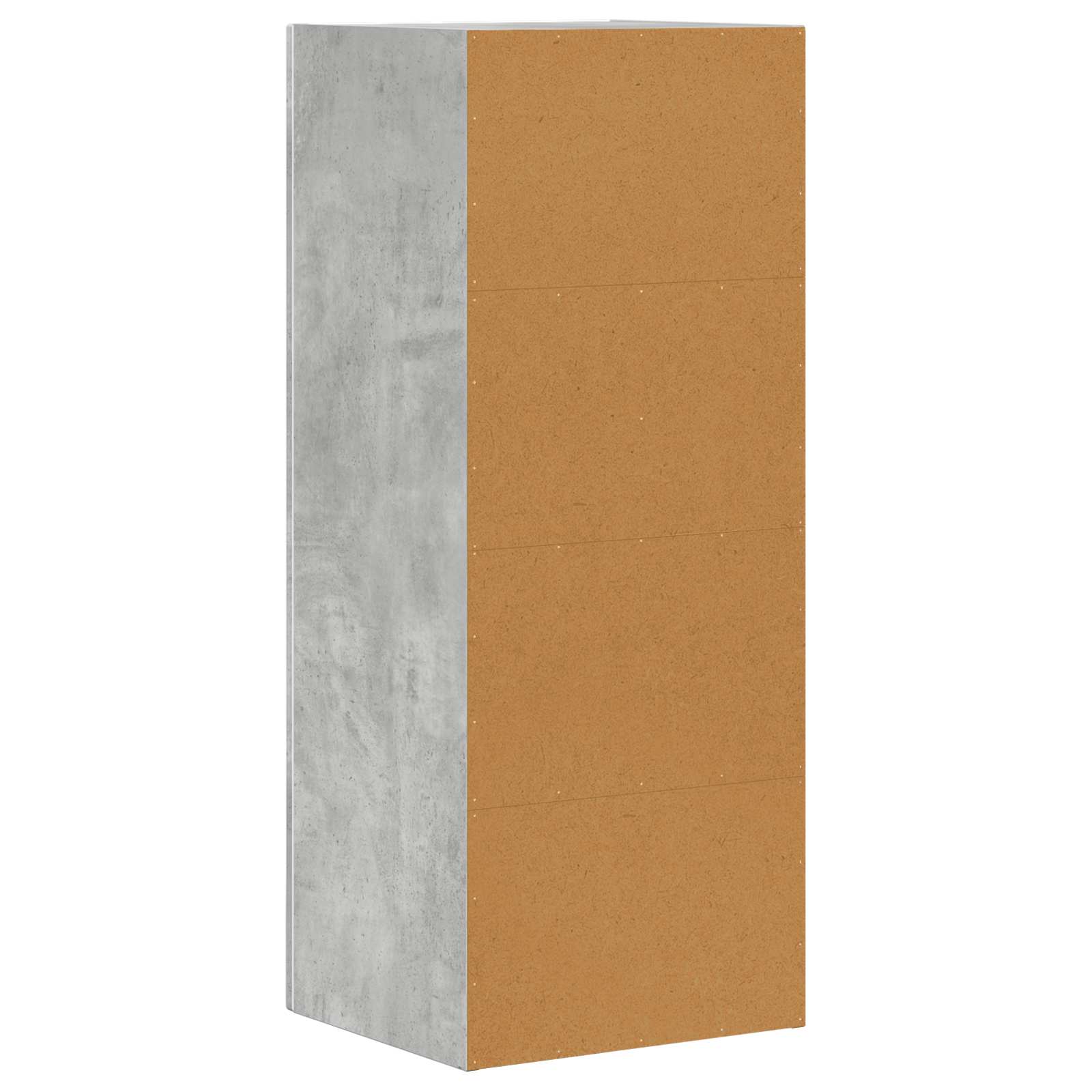 Dressoir Beton Grijs 40 x 35 x 100,5 cm Bewerkt hout is nu te koop bij PeponiXL, paradijselijk wonen!