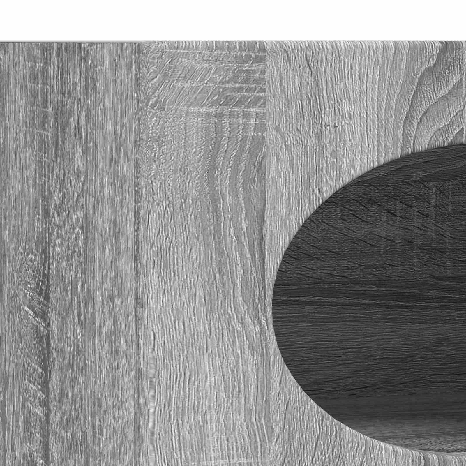 Dressoir Grijs Sonoma 40 x 35 x 100,5 cm Bewerkt hout is nu te koop bij PeponiXL, paradijselijk wonen!