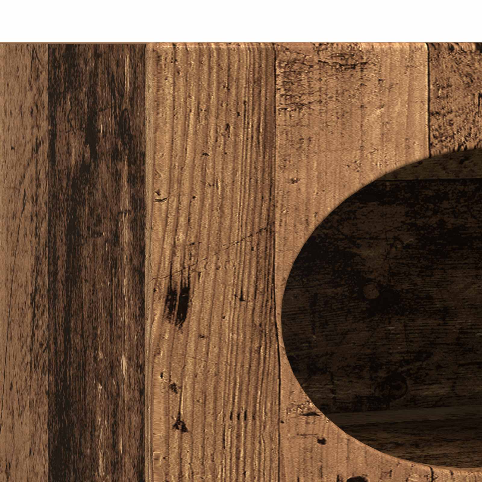 Dressoir Oudhout 40 x 35 x 100,5 cm Bewerkt hout is nu te koop bij PeponiXL, paradijselijk wonen!