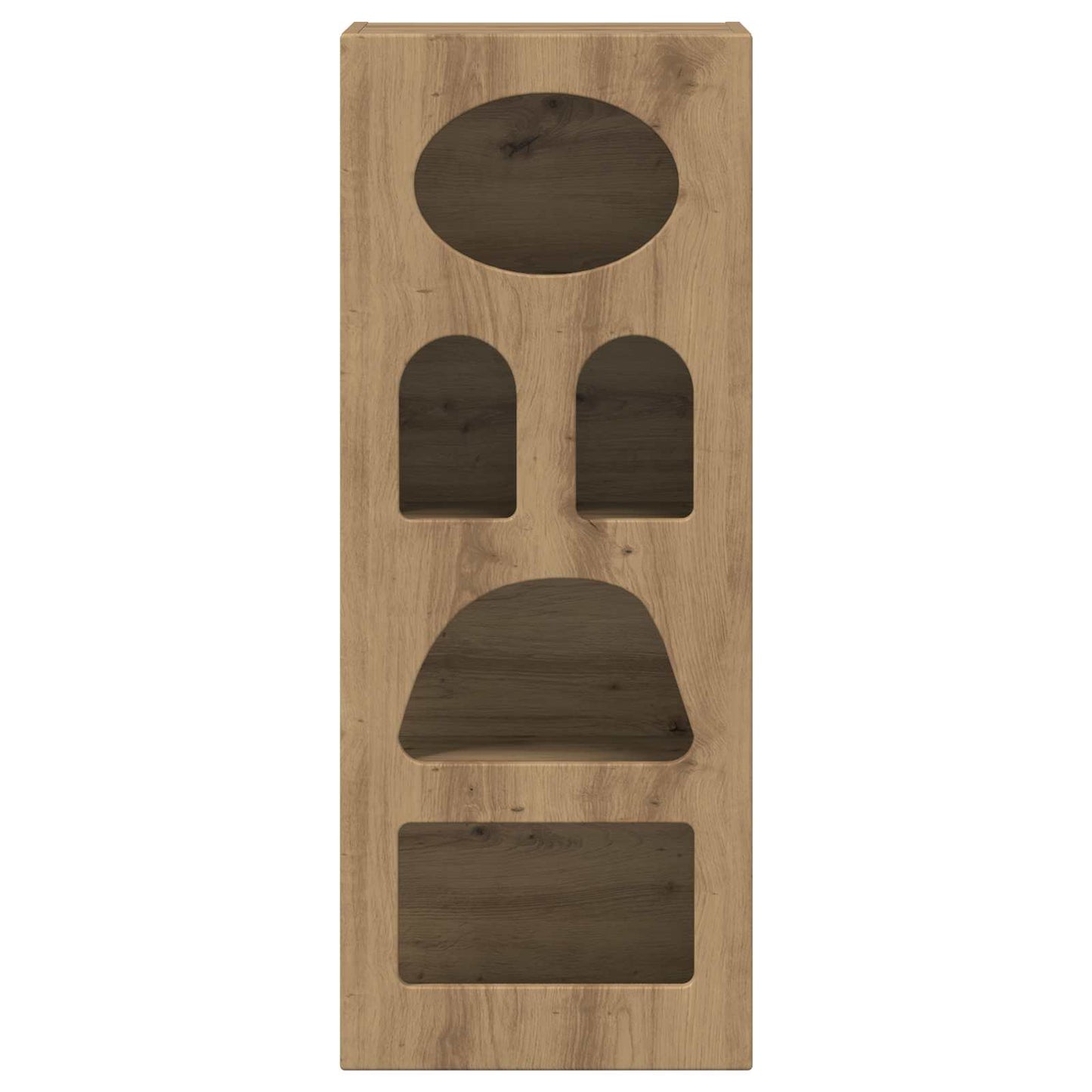 Dressoir Artisan Eiken 40 x 35 x 100,5 cm Bewerkt hout is nu te koop bij PeponiXL, paradijselijk wonen!