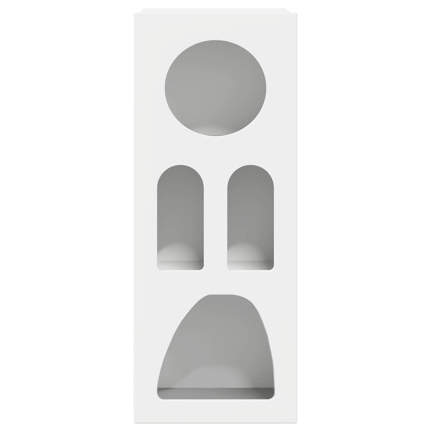 Dressoir Wit 40 x 35 x 100,5 cm Bewerkt hout is nu te koop bij PeponiXL, paradijselijk wonen!