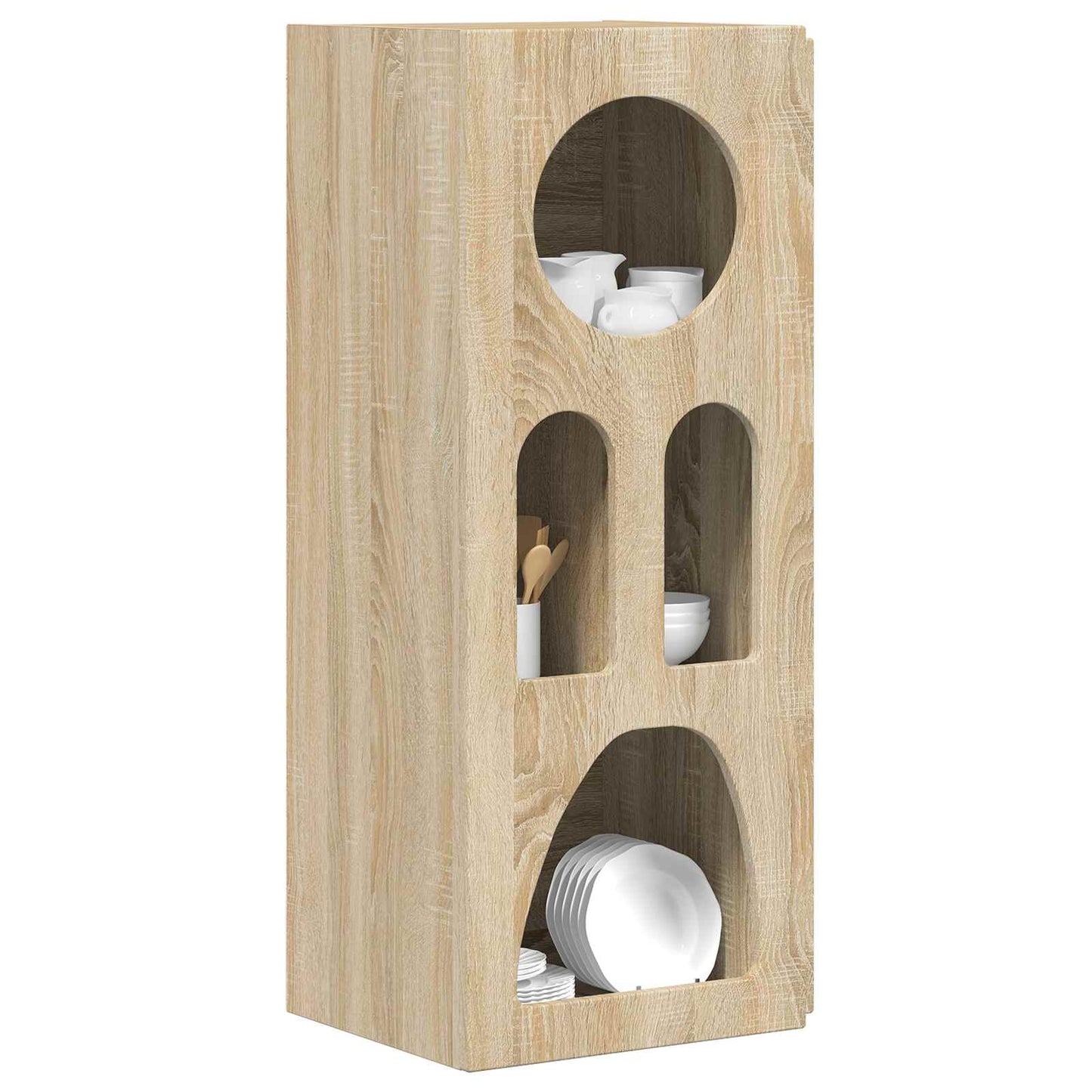 Dressoir Sonoma Eiken 40 x 35 x 100,5 cm Bewerkt hout is nu te koop bij PeponiXL, paradijselijk wonen!
