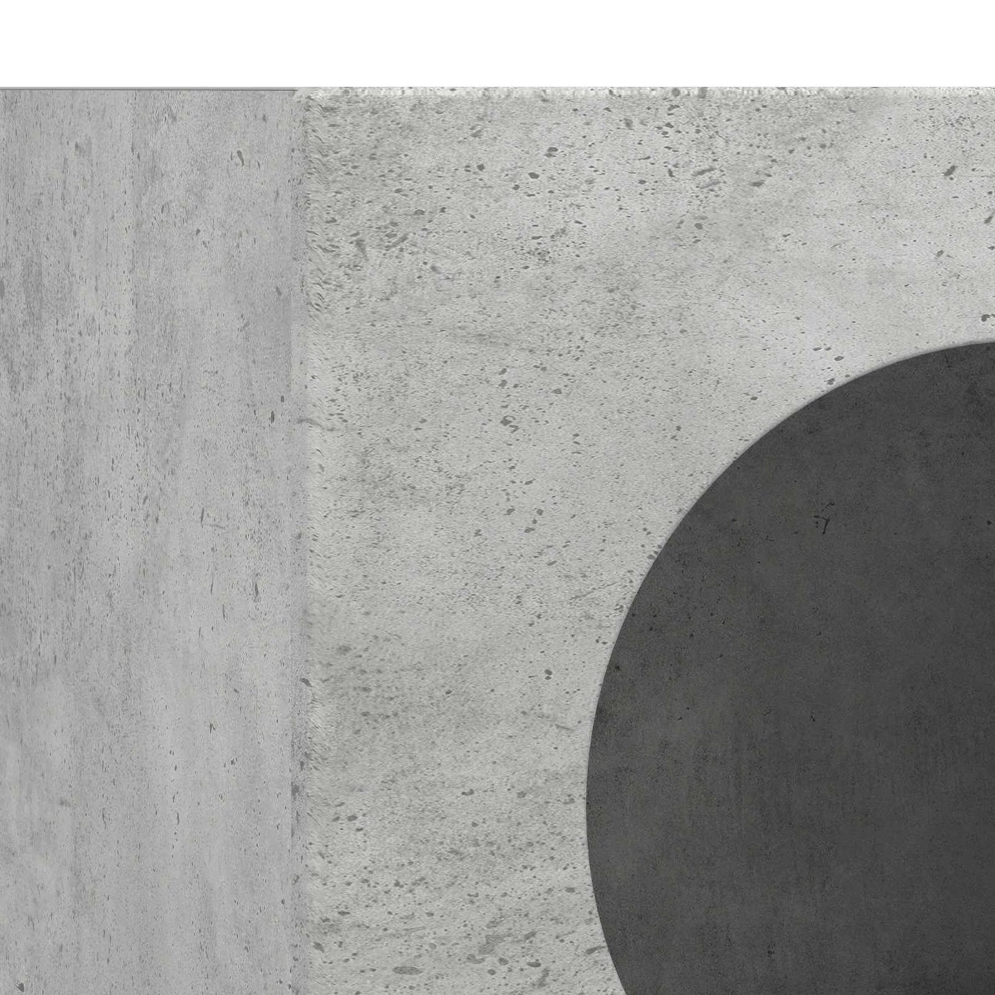 Dressoir Beton Grijs 40 x 35 x 100,5 cm Bewerkt hout is nu te koop bij PeponiXL, paradijselijk wonen!