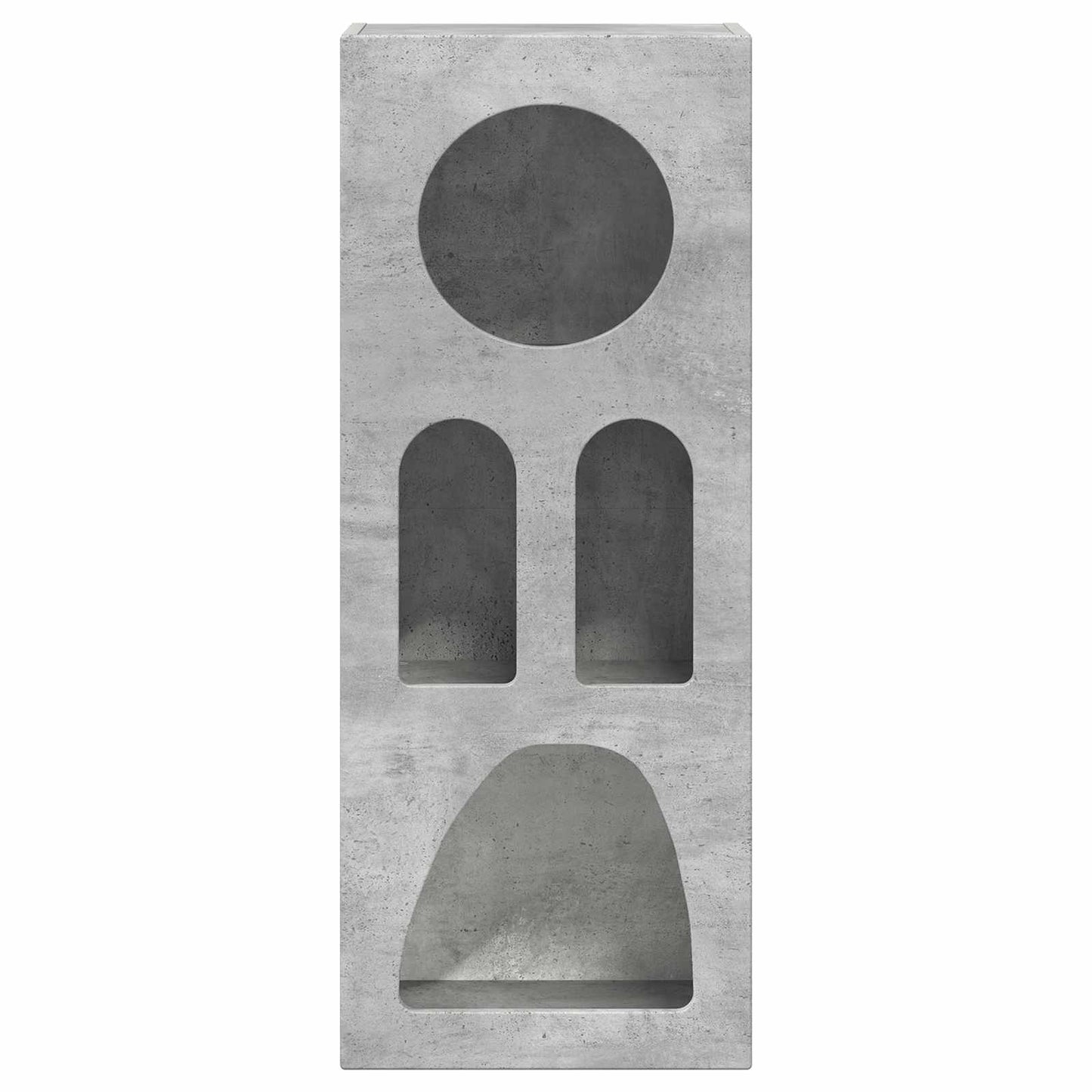 Dressoir Beton Grijs 40 x 35 x 100,5 cm Bewerkt hout is nu te koop bij PeponiXL, paradijselijk wonen!