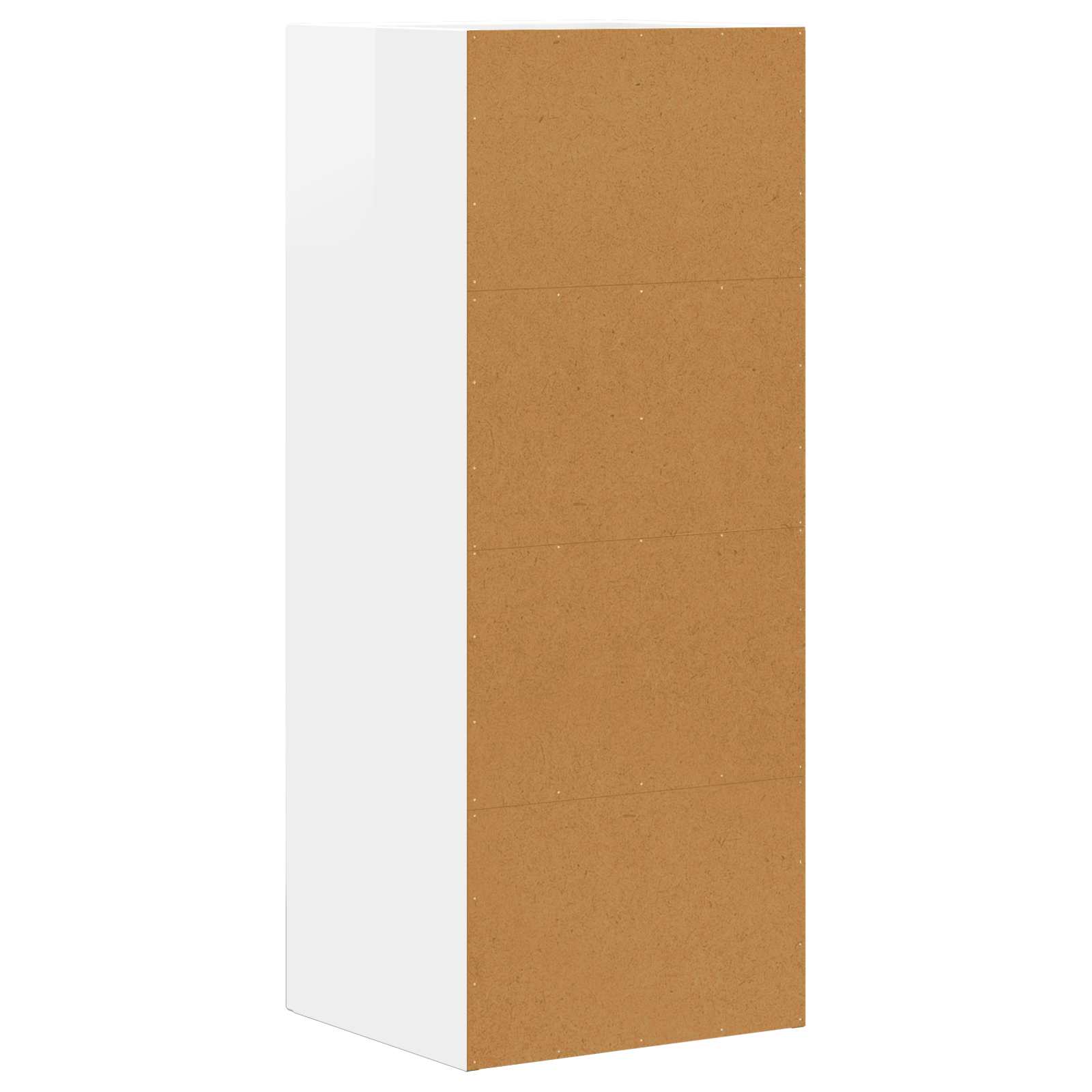 Dressoir Hoogglans wit 40 x 35 x 100,5 cm Bewerkt hout is nu te koop bij PeponiXL, paradijselijk wonen!