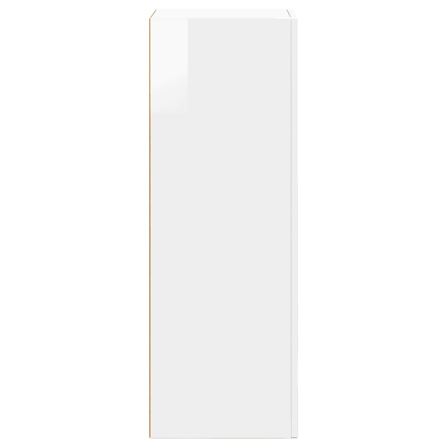 Dressoir Hoogglans wit 40 x 35 x 100,5 cm Bewerkt hout is nu te koop bij PeponiXL, paradijselijk wonen!