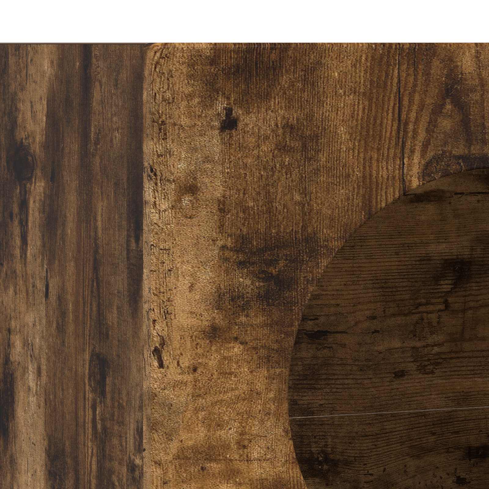 Dressoir Gerookt eiken 40 x 35 x 100,5 cm Bewerkt hout is nu te koop bij PeponiXL, paradijselijk wonen!