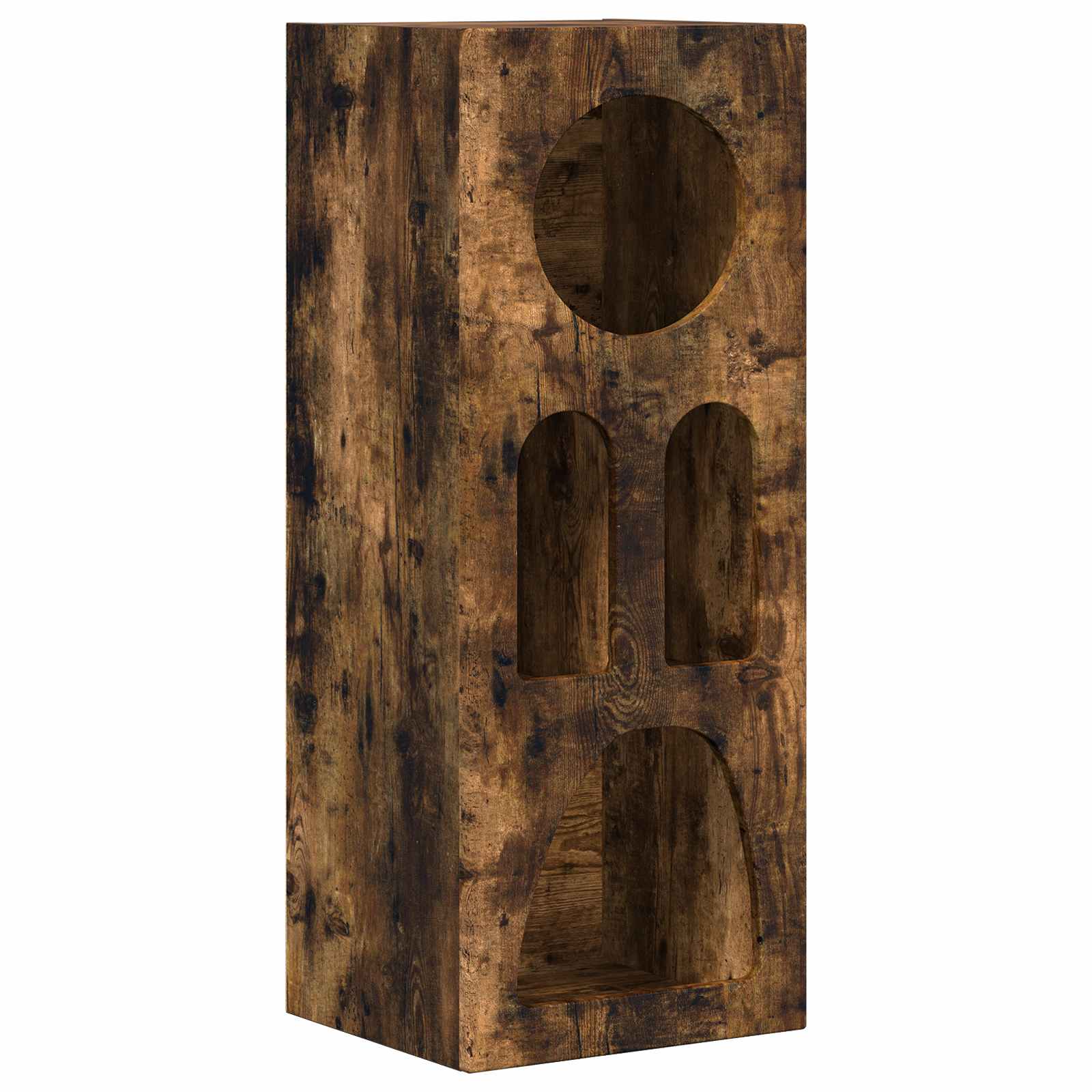 Dressoir Gerookt eiken 40 x 35 x 100,5 cm Bewerkt hout is nu te koop bij PeponiXL, paradijselijk wonen!