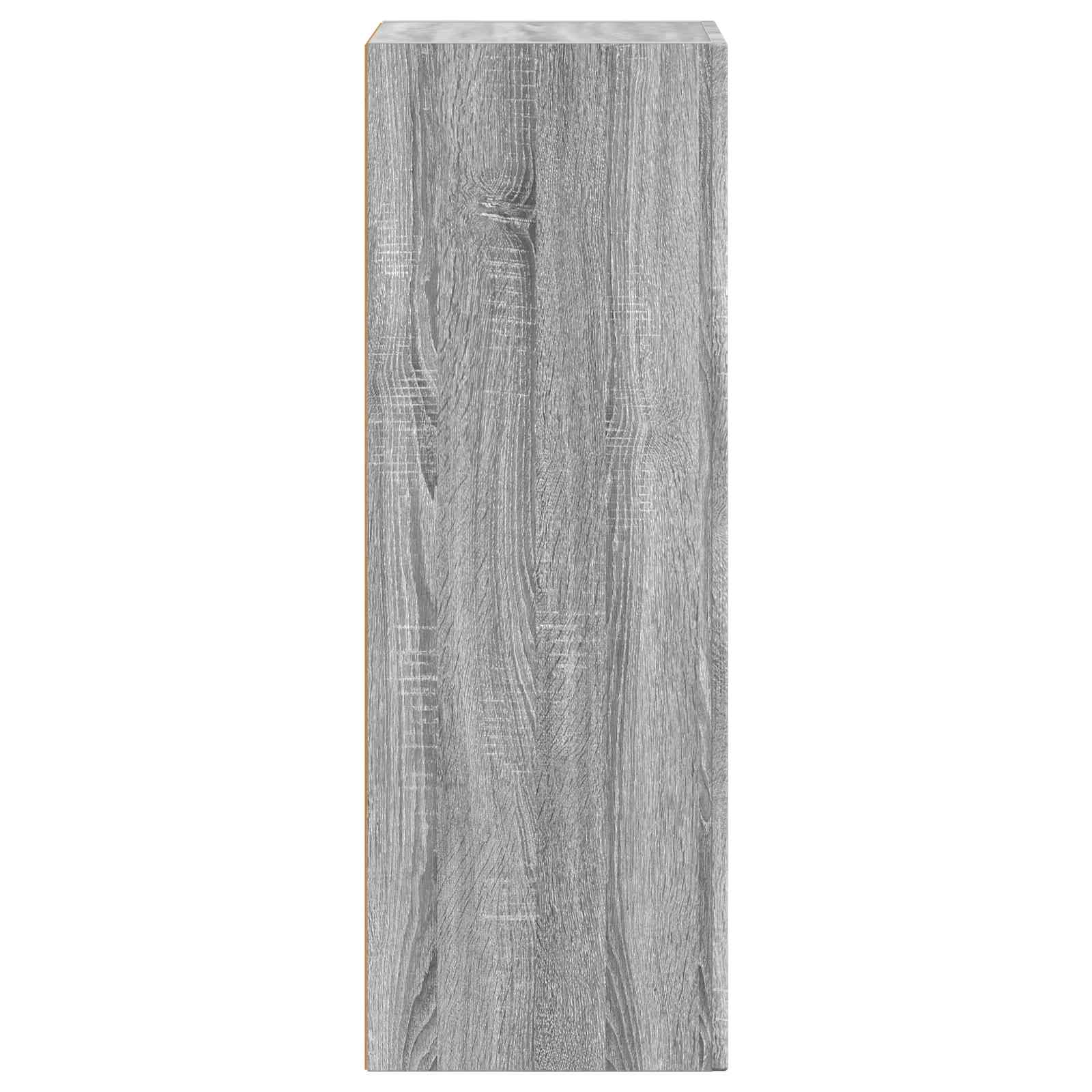 Dressoir Grijs Sonoma 40 x 35 x 100,5 cm Bewerkt hout is nu te koop bij PeponiXL, paradijselijk wonen!