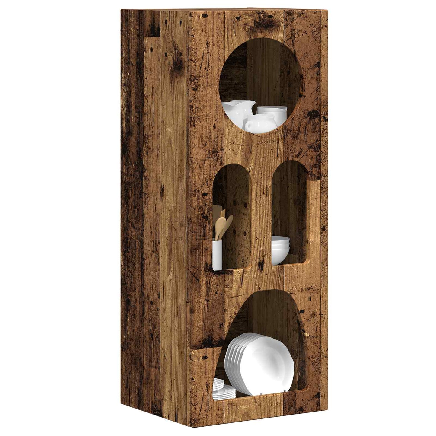 Dressoir Oudhout 40 x 35 x 100,5 cm Bewerkt hout is nu te koop bij PeponiXL, paradijselijk wonen!