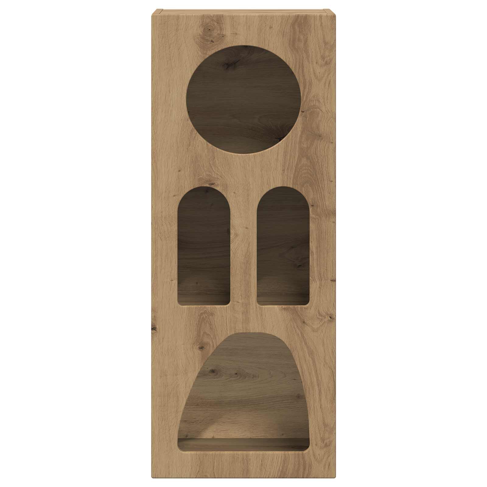 Dressoir Artisan Eiken 40 x 35 x 100,5 cm Bewerkt hout is nu te koop bij PeponiXL, paradijselijk wonen!
