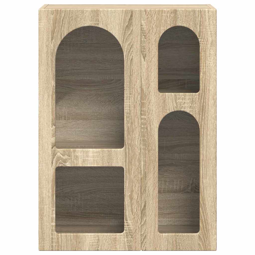 Dressoir Sonoma Eiken 59 x 35 x 80.5 cm Bewerkt hout is nu te koop bij PeponiXL, paradijselijk wonen!