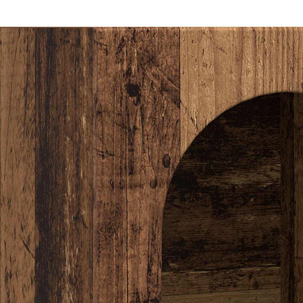 Dressoir Oudhout 59 x 35 x 80.5 cm Bewerkt hout is nu te koop bij PeponiXL, paradijselijk wonen!