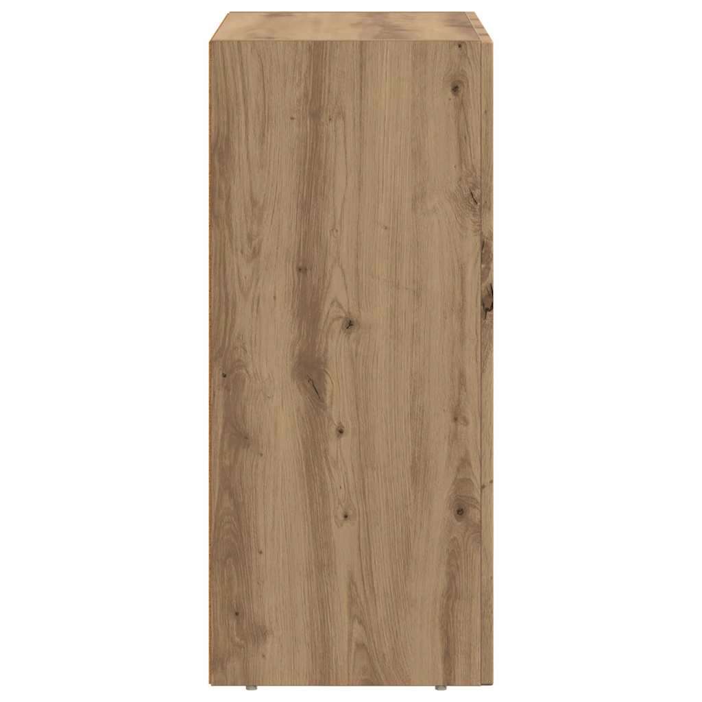Dressoir Artisan Eiken 59 x 35 x 80.5 cm Bewerkt hout is nu te koop bij PeponiXL, paradijselijk wonen!