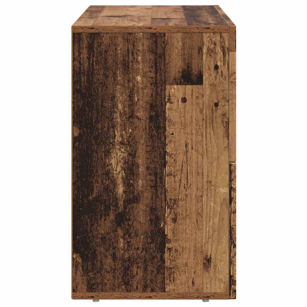 Dressoir Oudhout 80,5 x 35 x 59 cm Bewerkt hout is nu te koop bij PeponiXL, paradijselijk wonen!