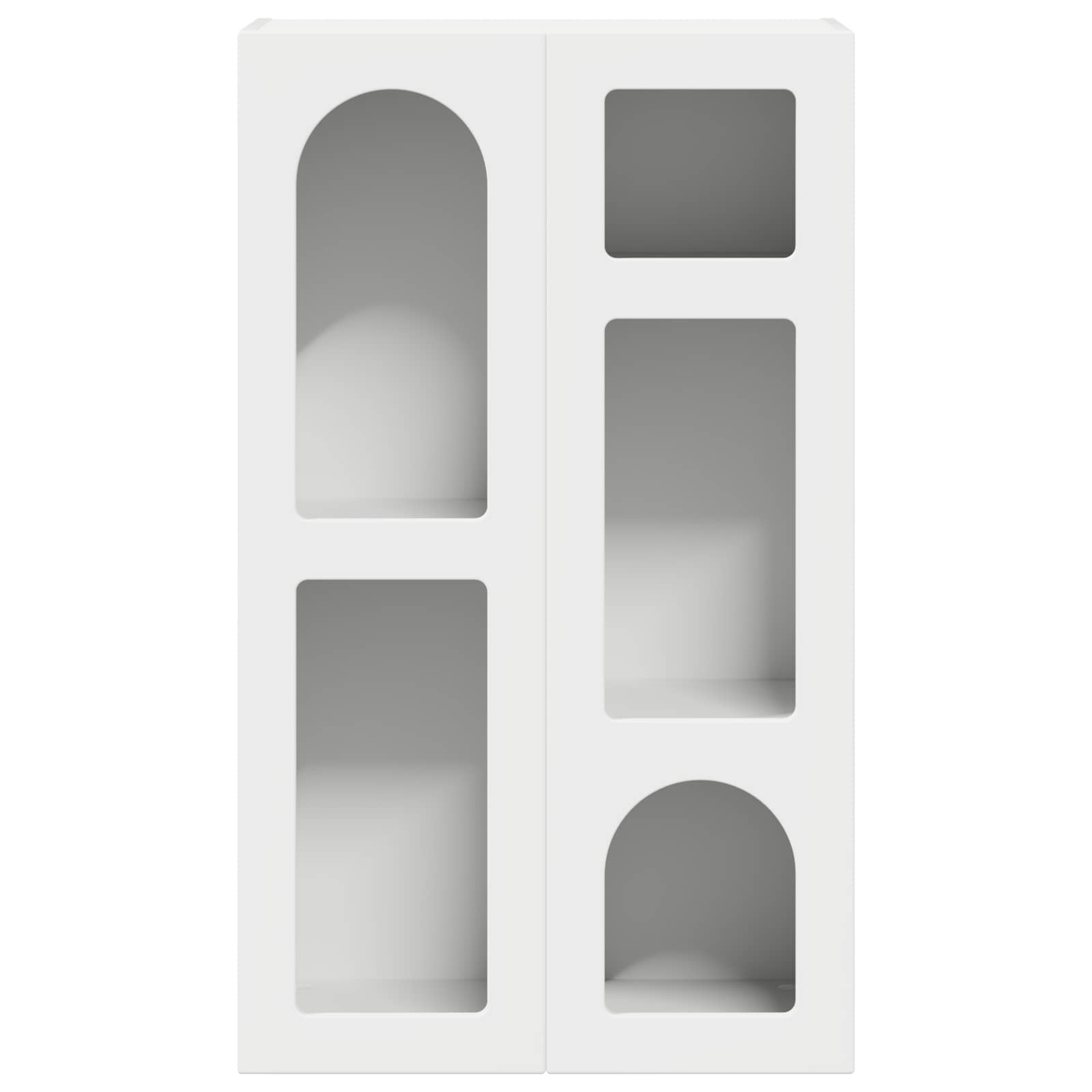 Dressoir Wit 59 x 35 x 100,5 cm Bewerkt hout is nu te koop bij PeponiXL, paradijselijk wonen!