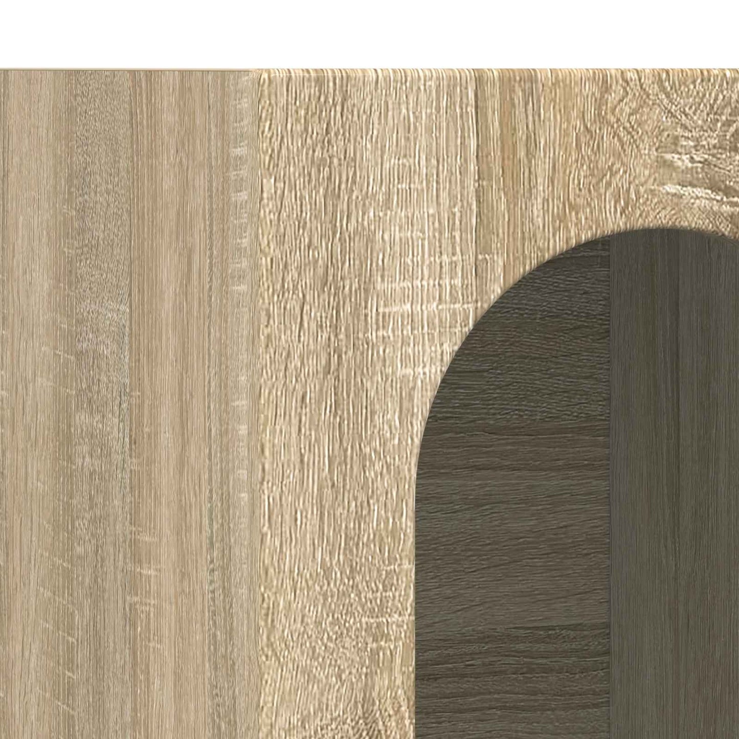 Dressoir Sonoma Eiken 59 x 35 x 100,5 cm Bewerkt hout is nu te koop bij PeponiXL, paradijselijk wonen!