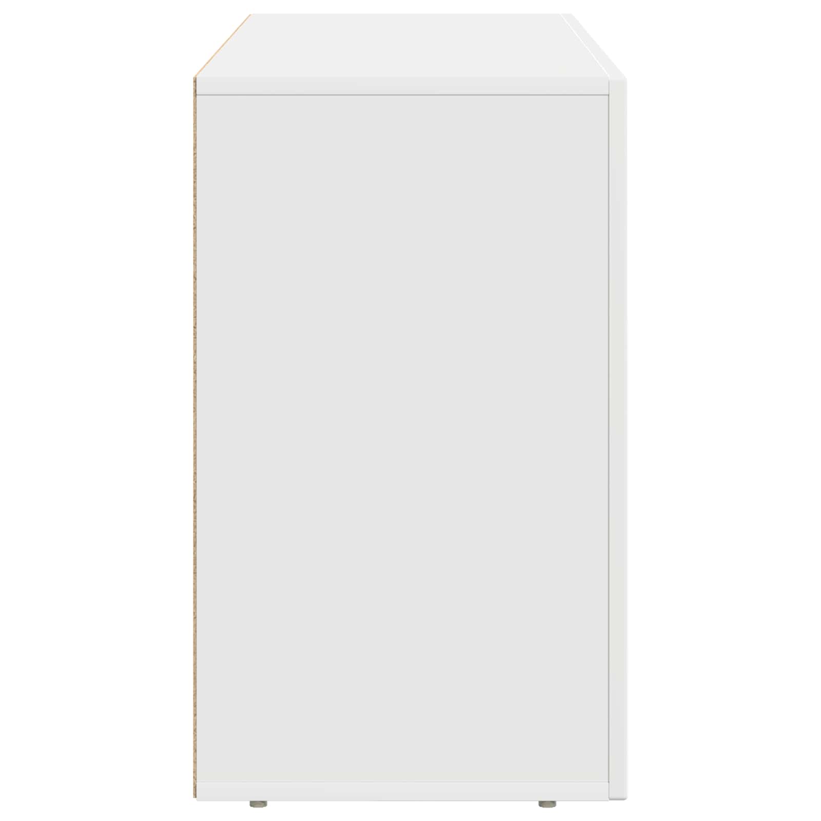 Dressoir Wit 100 x 35 x 59 cm Bewerkt hout is nu te koop bij PeponiXL, paradijselijk wonen!