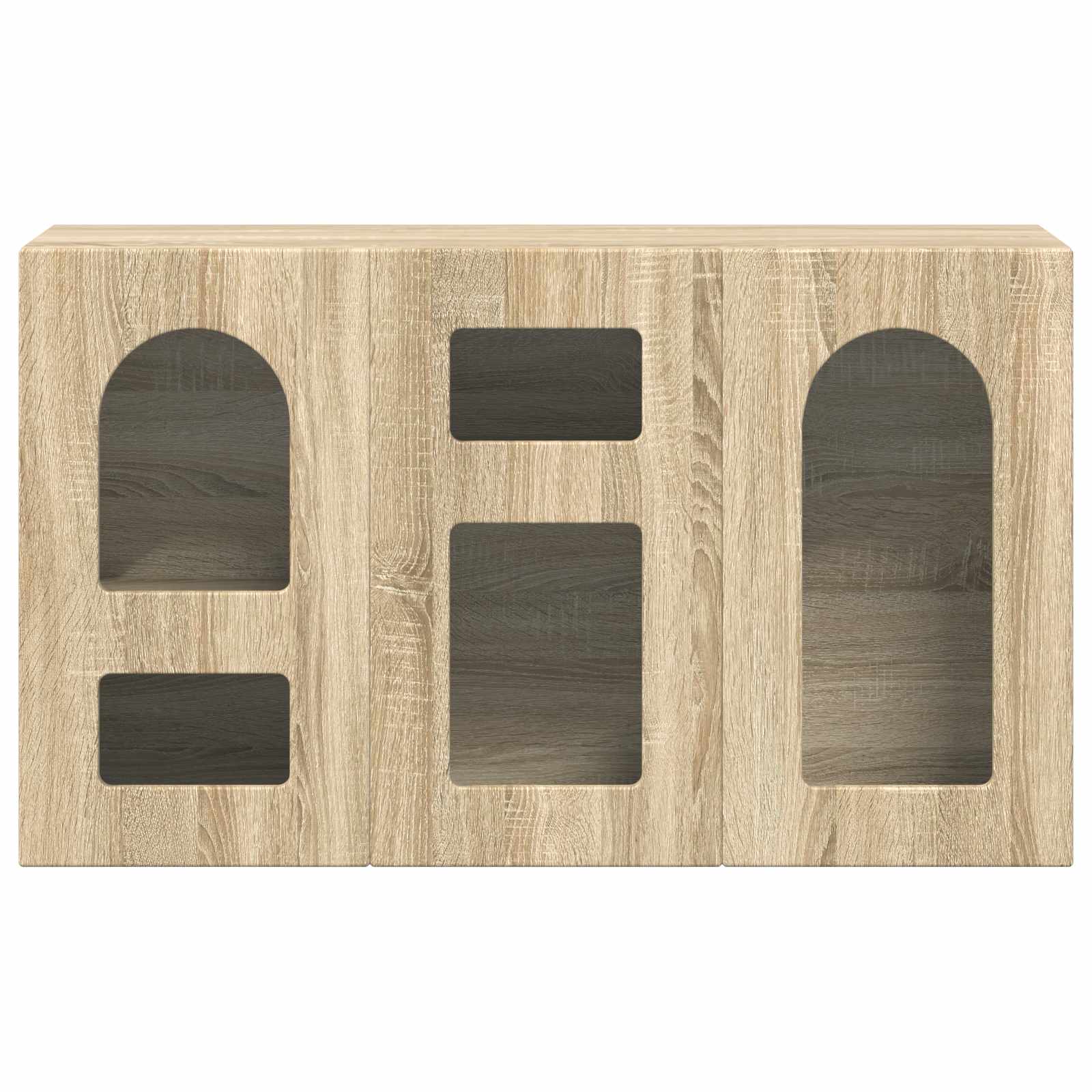 Dressoir Sonoma Eiken 100 x 35 x 59 cm Bewerkt hout is nu te koop bij PeponiXL, paradijselijk wonen!