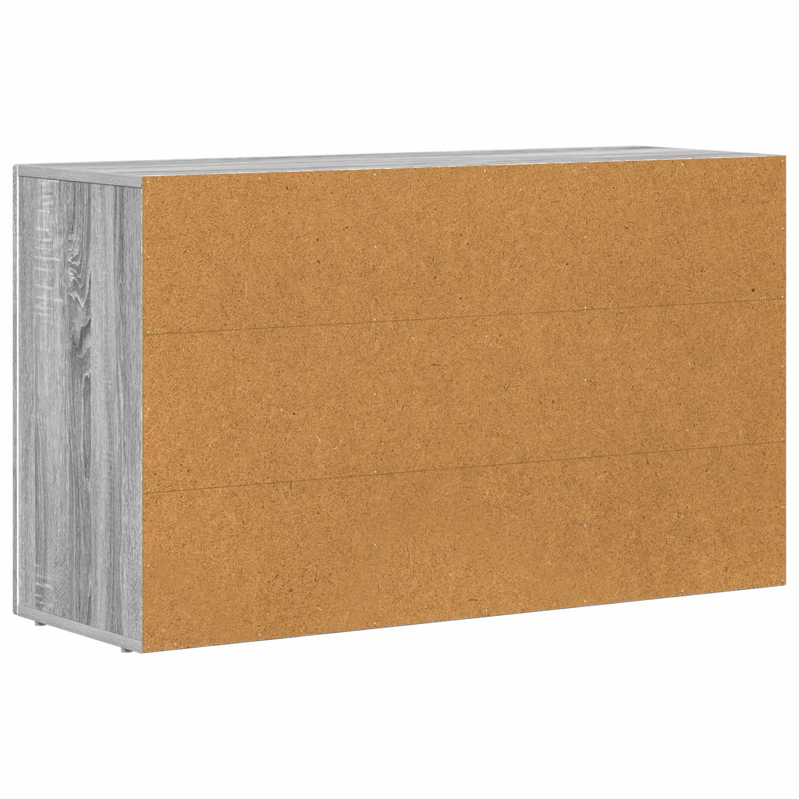 Dressoir Grijs Sonoma 100 x 35 x 59 cm Bewerkt hout is nu te koop bij PeponiXL, paradijselijk wonen!