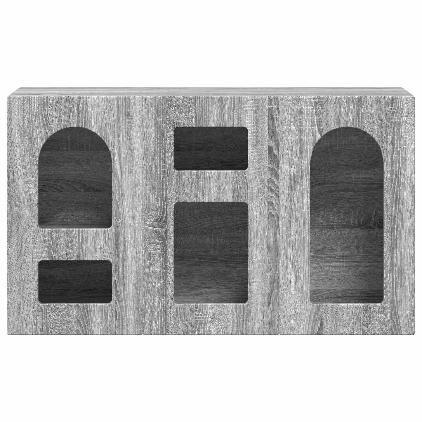 Dressoir Grijs Sonoma 100 x 35 x 59 cm Bewerkt hout is nu te koop bij PeponiXL, paradijselijk wonen!