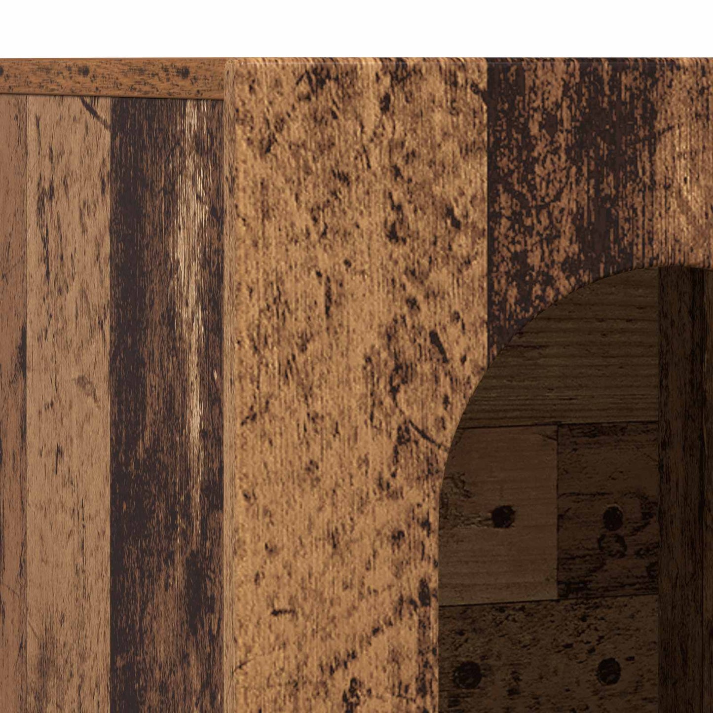 Dressoir Oudhout 100 x 35 x 59 cm Bewerkt hout is nu te koop bij PeponiXL, paradijselijk wonen!