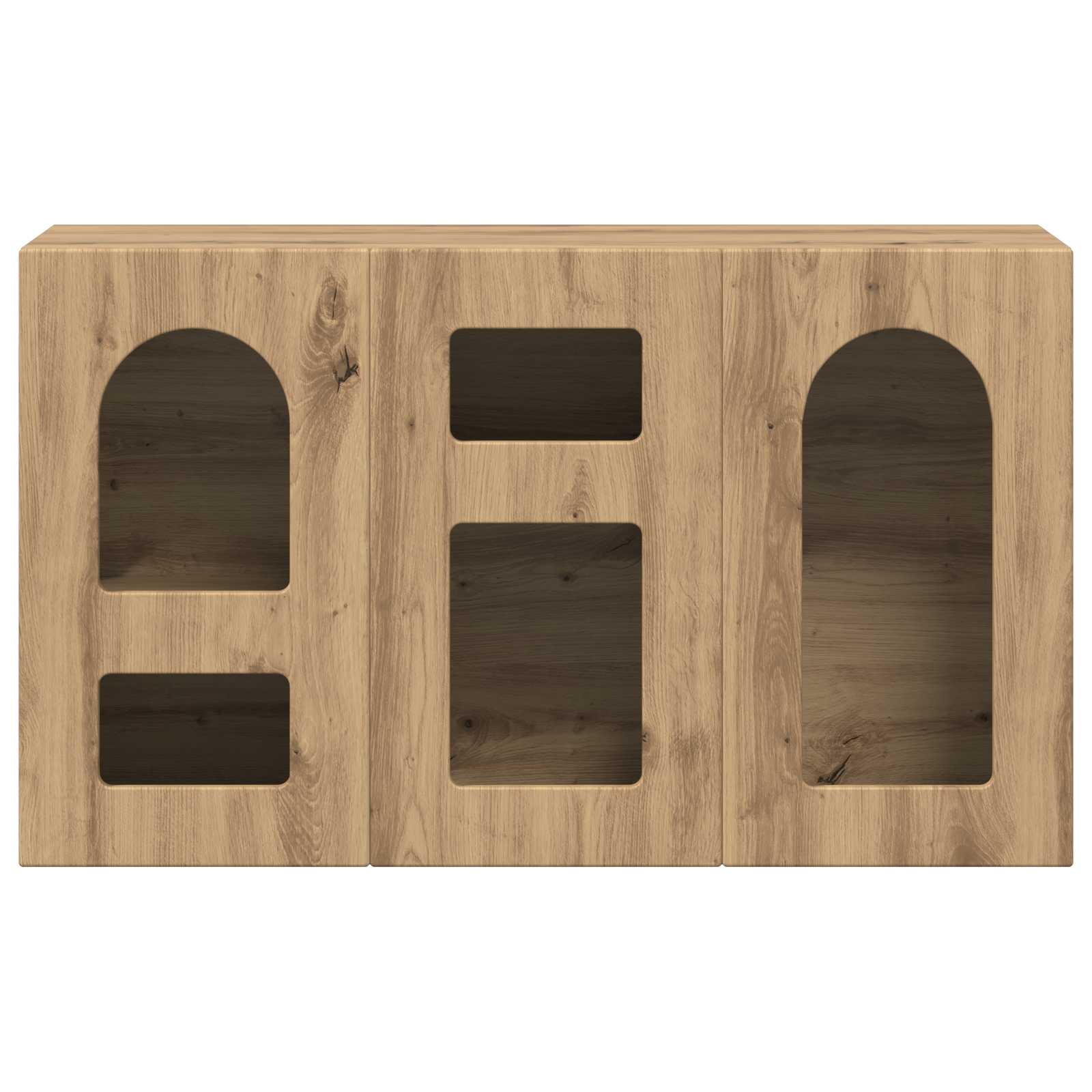 Dressoir Artisan Eiken 100 x 35 x 59 cm Bewerkt hout is nu te koop bij PeponiXL, paradijselijk wonen!