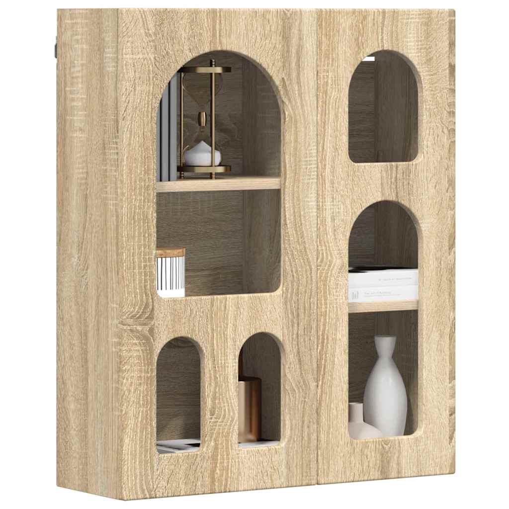Hangkast met plank Sonoma Eiken 59 x 20 x 71.5 cm Bewerkt hout is nu te koop bij PeponiXL, paradijselijk wonen!