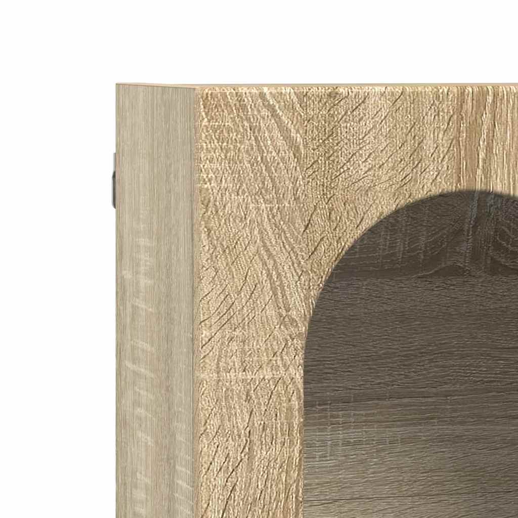 Hangkast met plank Sonoma Eiken 59 x 20 x 100 cm Bewerkt hout is nu te koop bij PeponiXL, paradijselijk wonen!