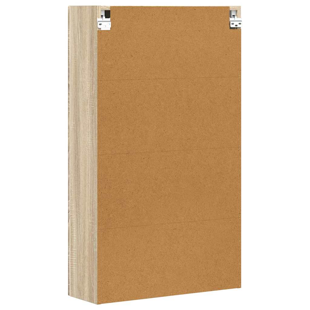 Hangkast met plank Sonoma Eiken 59 x 20 x 100 cm Bewerkt hout is nu te koop bij PeponiXL, paradijselijk wonen!