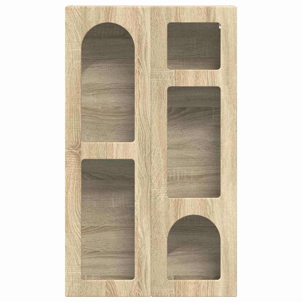 Hangkast met plank Sonoma Eiken 59 x 20 x 100 cm Bewerkt hout is nu te koop bij PeponiXL, paradijselijk wonen!