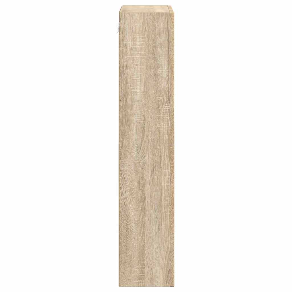 Hangkast met plank Sonoma Eiken 59 x 20 x 100 cm Bewerkt hout is nu te koop bij PeponiXL, paradijselijk wonen!