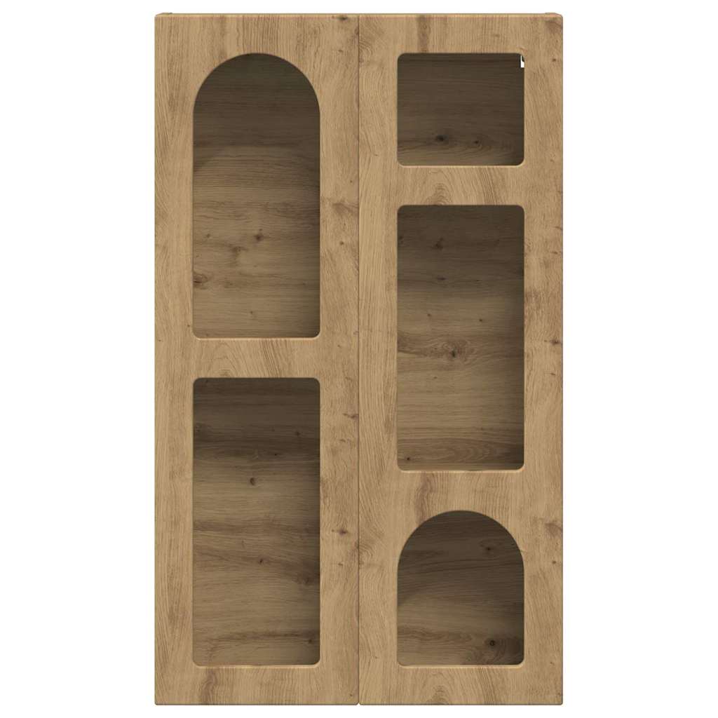 Hangkast met plank Artisan Eiken 59 x 20 x 100 cm Bewerkt hout is nu te koop bij PeponiXL, paradijselijk wonen!