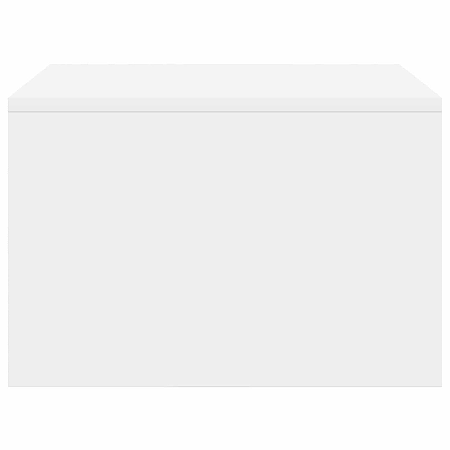 Wandbureau Wandgemonteerd Wit 60 x 45 x 30 cm Bewerkt hout is nu te koop bij PeponiXL, paradijselijk wonen!