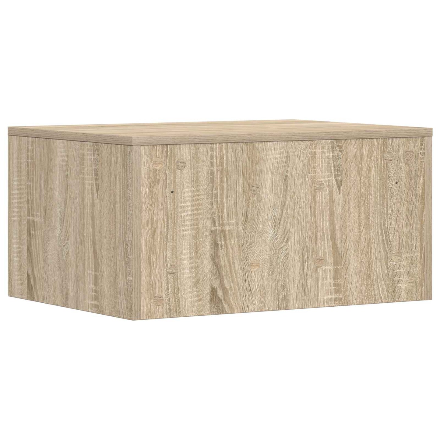 Wandbureau met opslag Sonoma Eiken 60 x 45 x 30 cm Bewerkt hout is nu te koop bij PeponiXL, paradijselijk wonen!