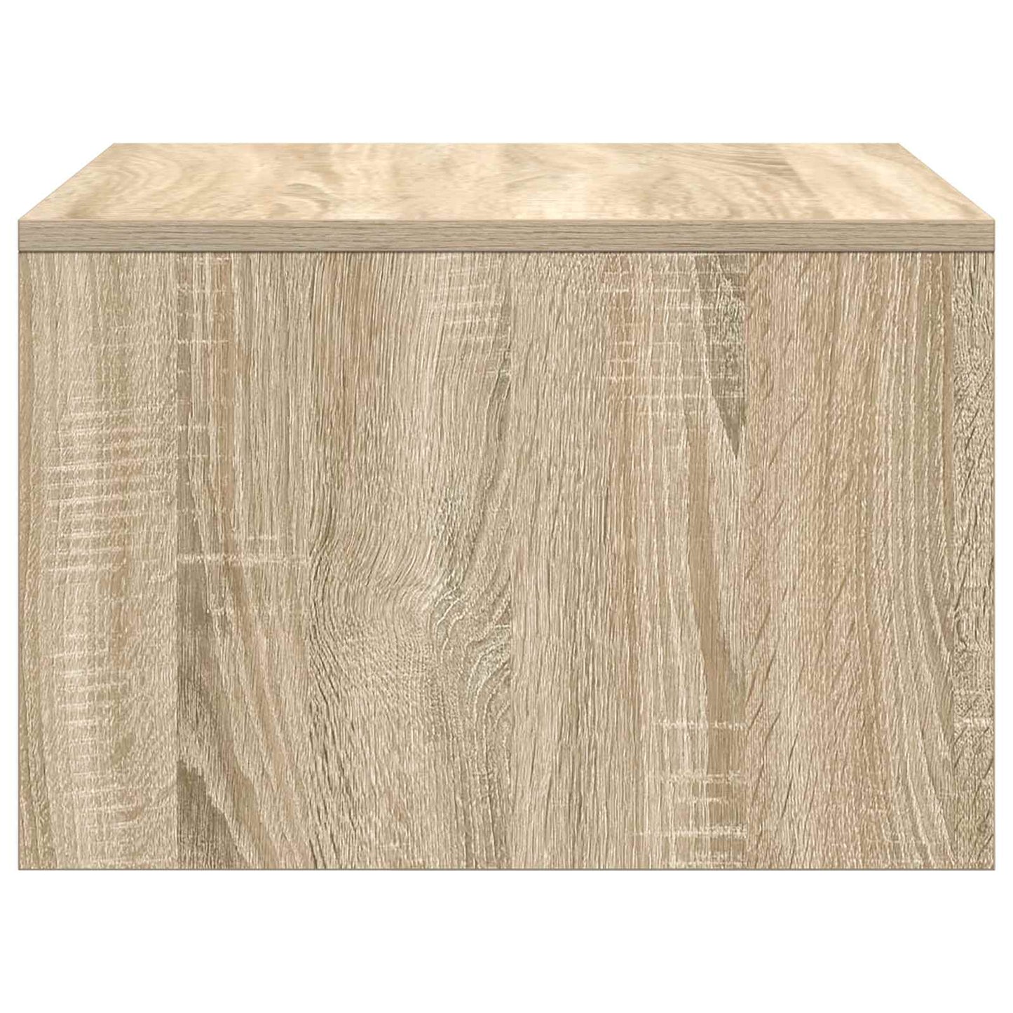 Wandbureau met opslag Sonoma Eiken 60 x 45 x 30 cm Bewerkt hout is nu te koop bij PeponiXL, paradijselijk wonen!