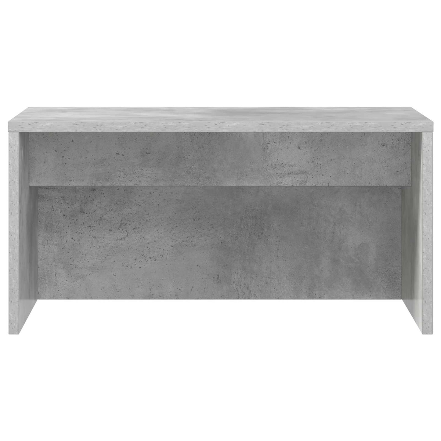 Wandbureau met opslag Beton Grijs 60 x 45 x 30 cm Bewerkt hout is nu te koop bij PeponiXL, paradijselijk wonen!