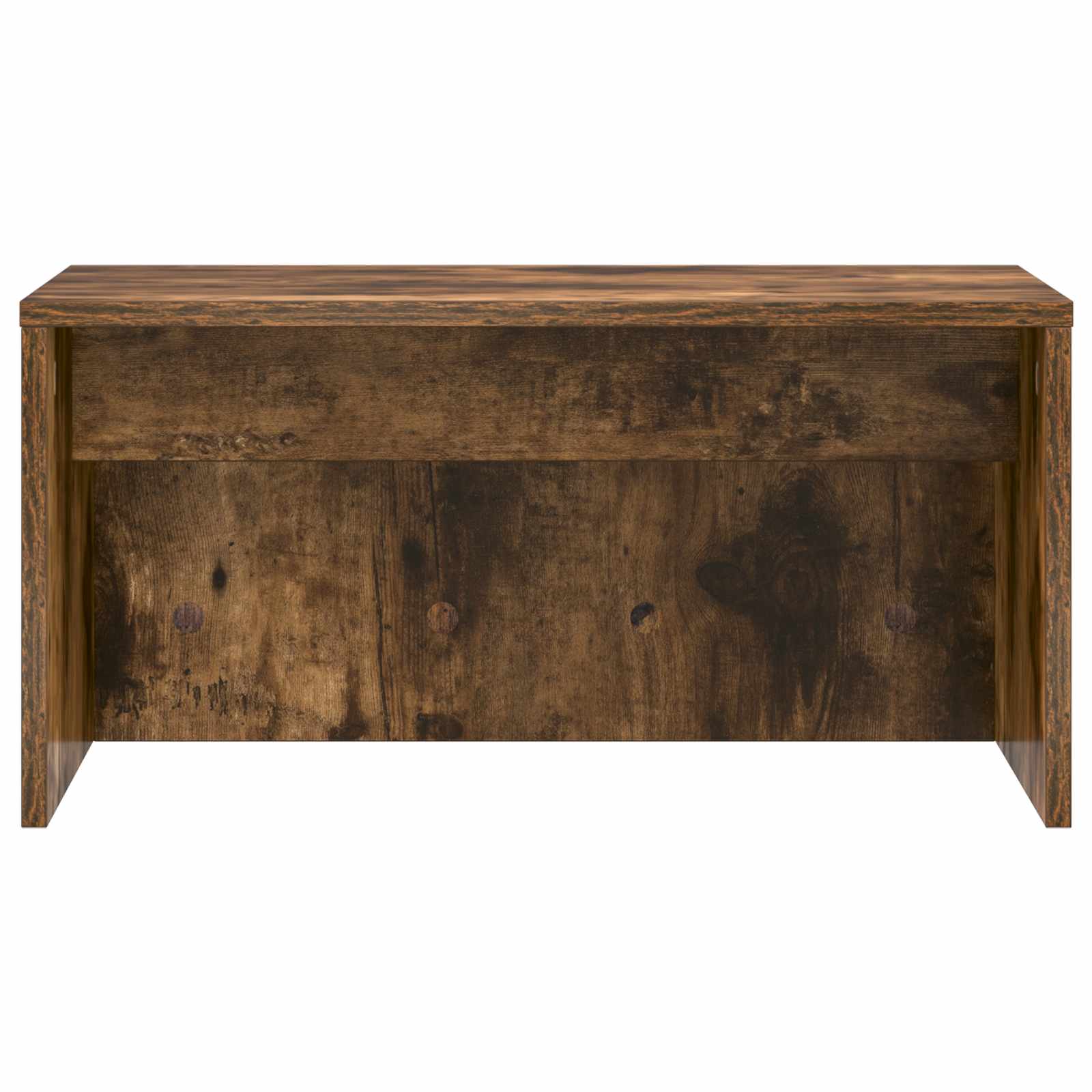 Wandbureau Gerookt eiken 60 x 45 x 30 cm Bewerkt hout is nu te koop bij PeponiXL, paradijselijk wonen!