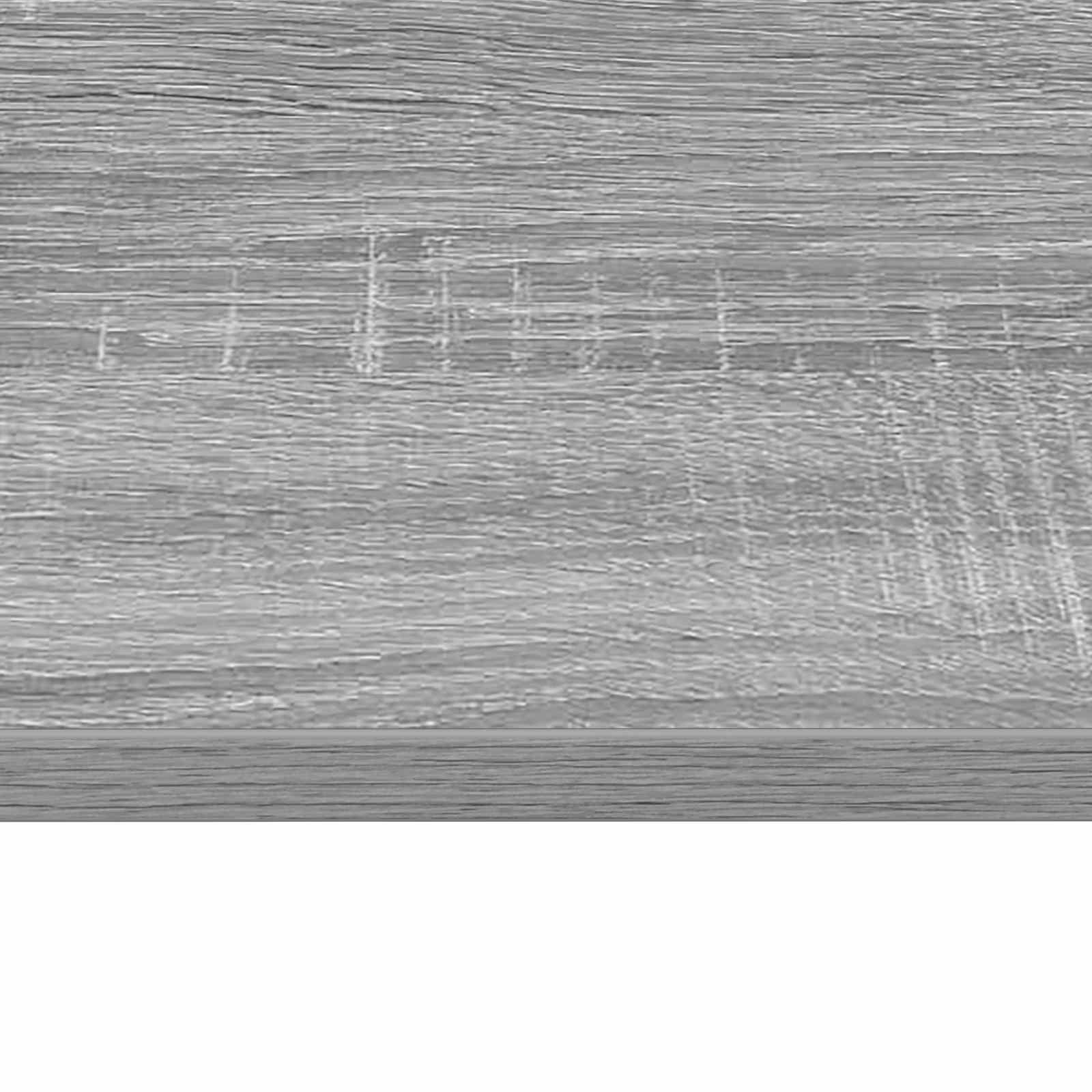 Wandbureau met opslag Grijs Sonoma 60 x 45 x 30 cm Bewerkt hout is nu te koop bij PeponiXL, paradijselijk wonen!