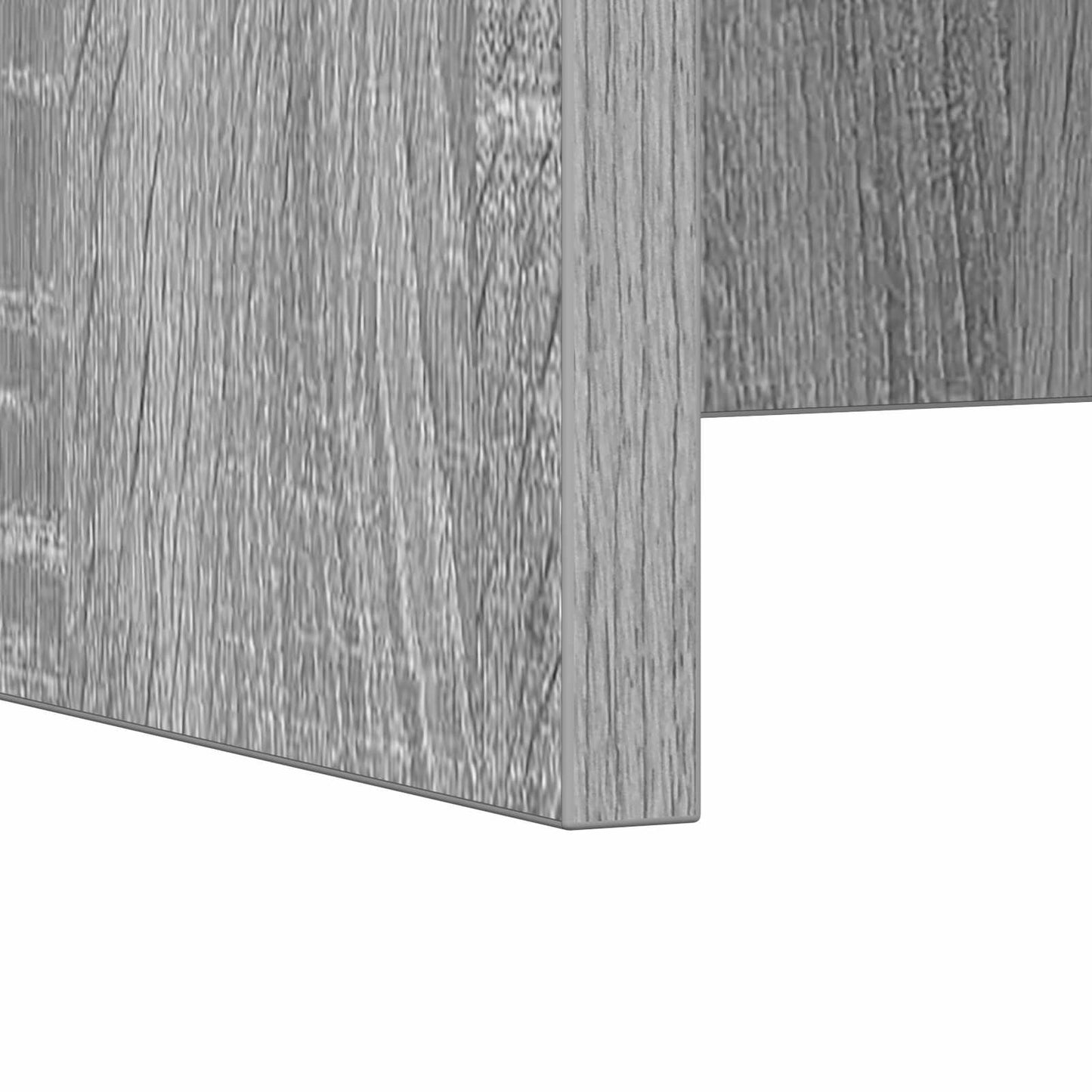 Wandbureau met opslag Grijs Sonoma 60 x 45 x 30 cm Bewerkt hout is nu te koop bij PeponiXL, paradijselijk wonen!