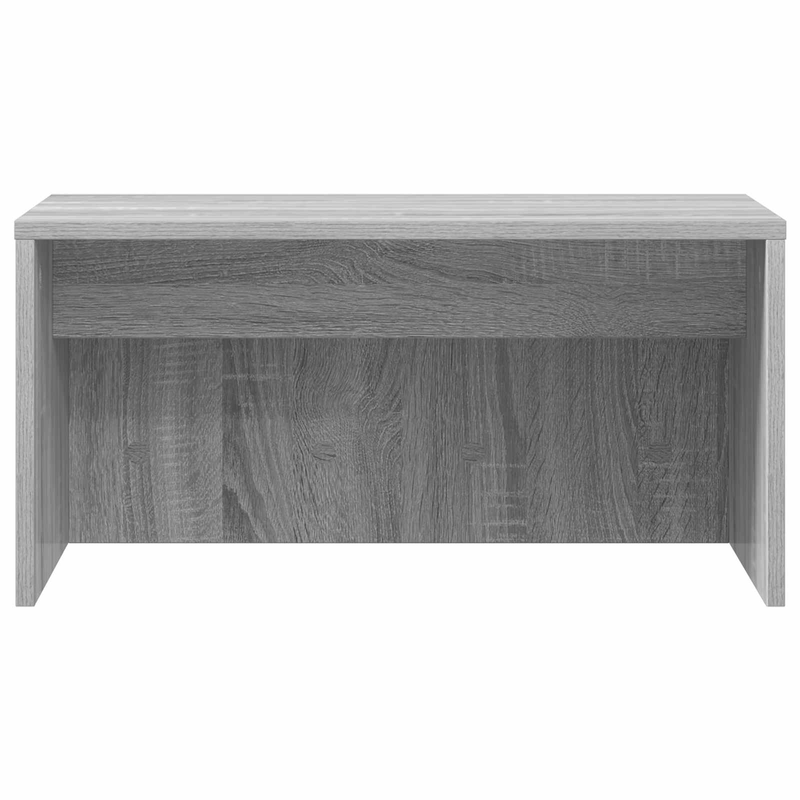 Wandbureau met opslag Grijs Sonoma 60 x 45 x 30 cm Bewerkt hout is nu te koop bij PeponiXL, paradijselijk wonen!